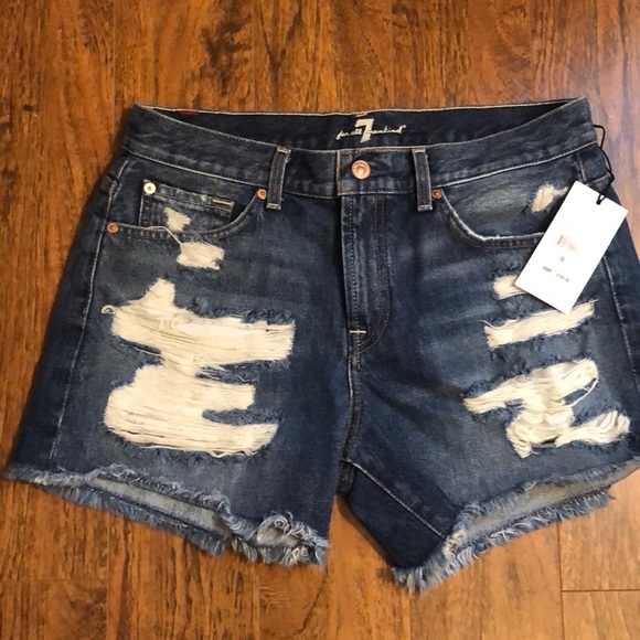 7 For All Mankind Pants - 7 For All Mankind Shorts